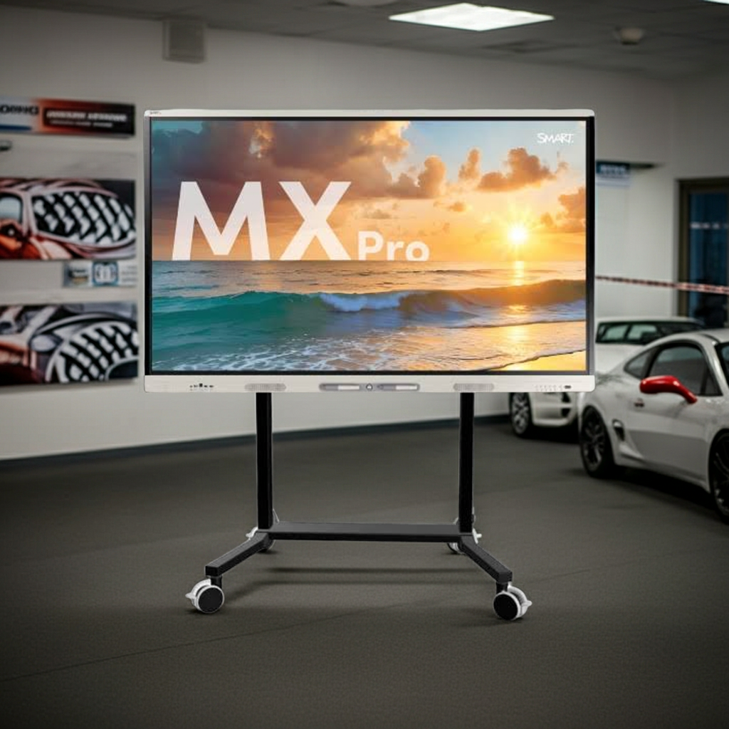 SMART Board MX 55 Zoll mit elektrischem Fahrgestell - All-in-One Paket mit Sondergr&ouml;&szlig;e