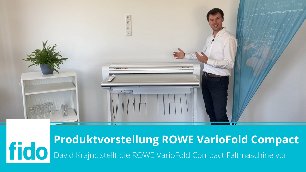 Video zur ROWE VarioFold Compact Offline und Online Faltmaschine