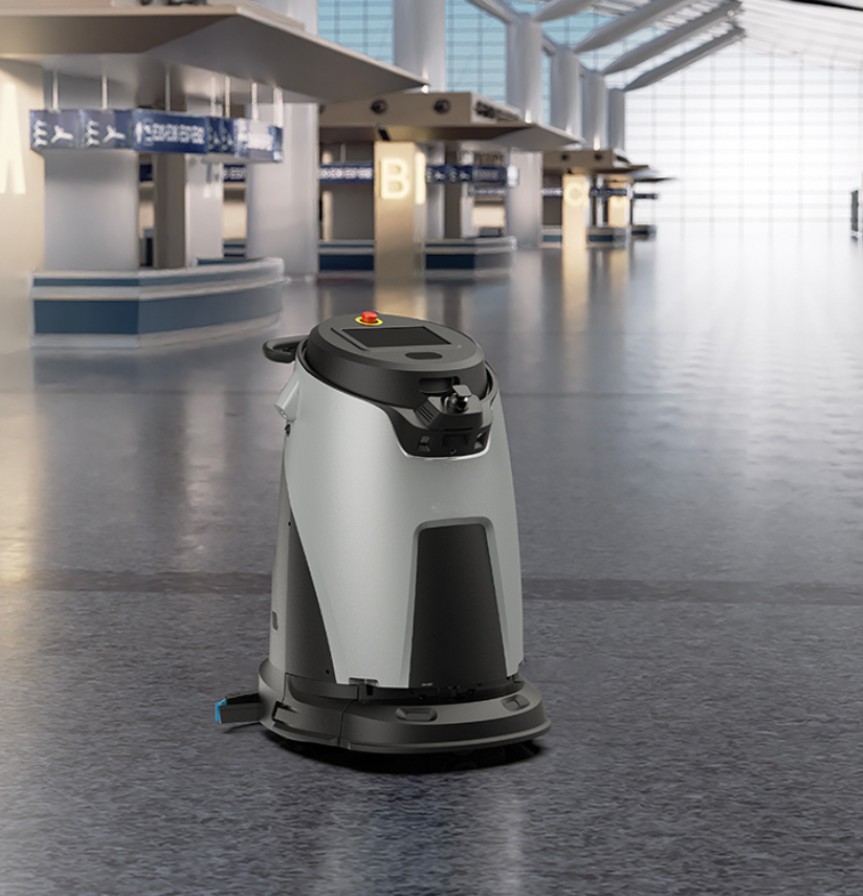 Omnie - Der KI-gesteuerte Bodenreinigungsroboter f&uuml;r gro&szlig;e Fl&auml;chen und viel Publikumsverkehr