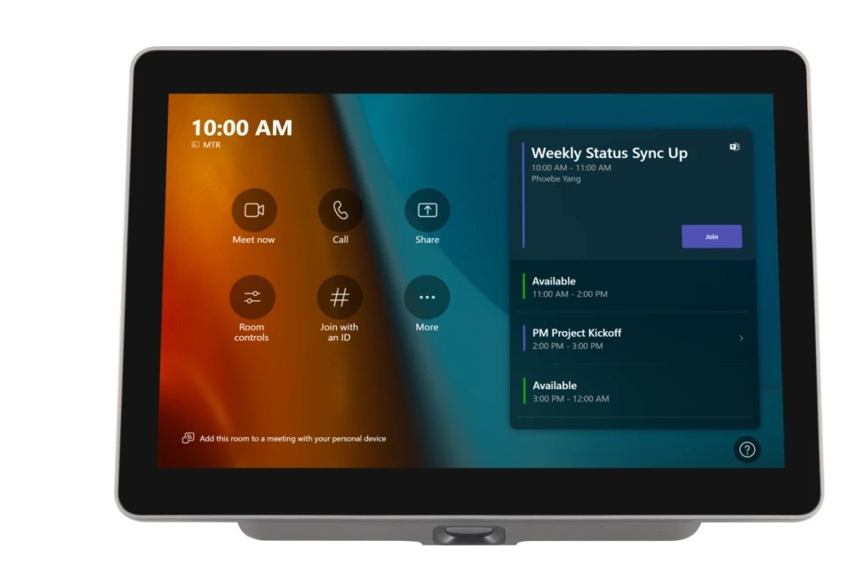 Microsoft Teams Rooms Kit: Meetings sofort starten