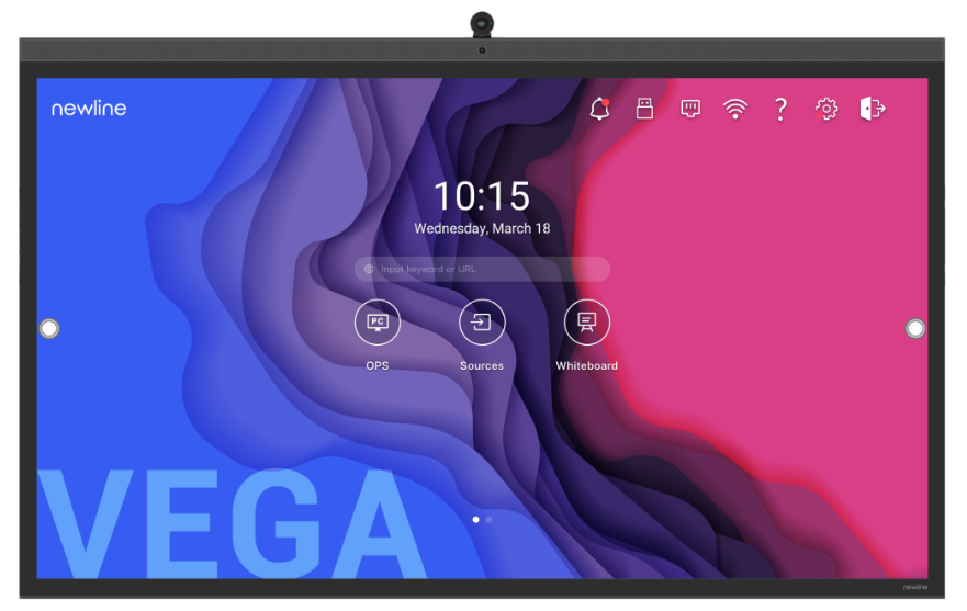 VEGA Premium Touch Display 86-Zoll