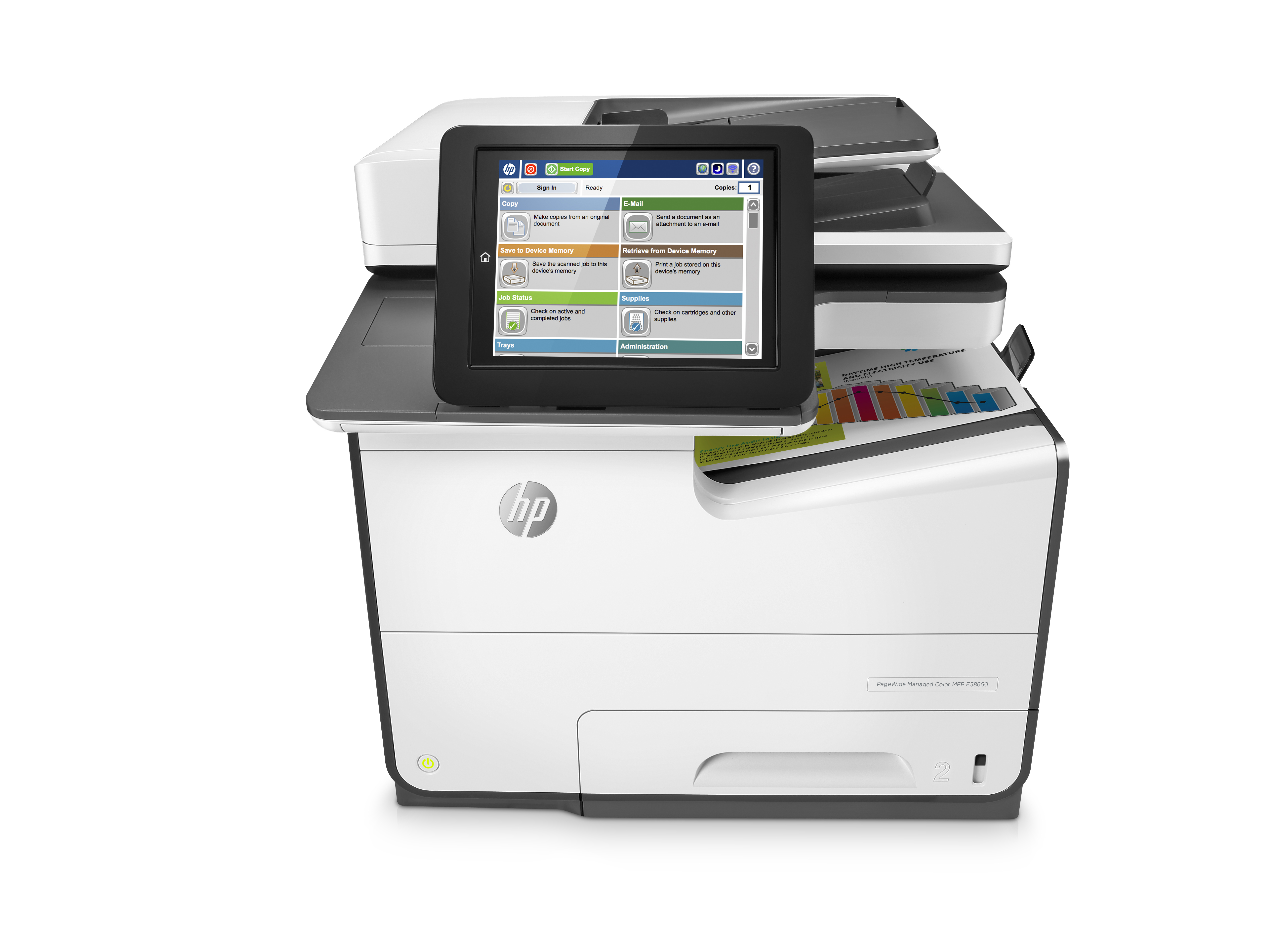 HP PageWide Managed Color E58650dn