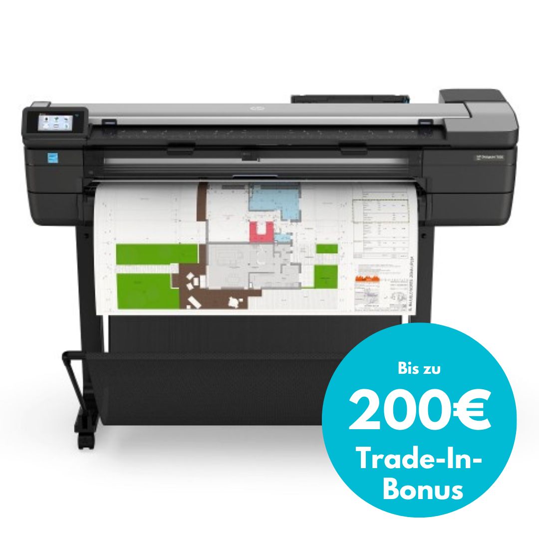 HP DesignJet T830, A0 Plotter, 36-Zoll