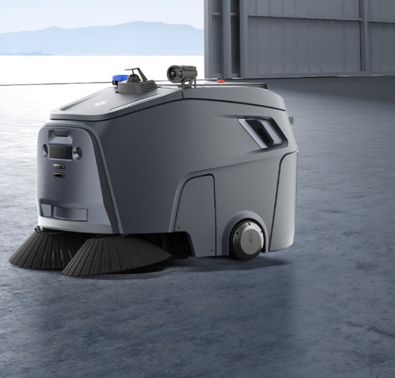 Beetle - Autonome Industriekehrmaschine für schweren Schmutz