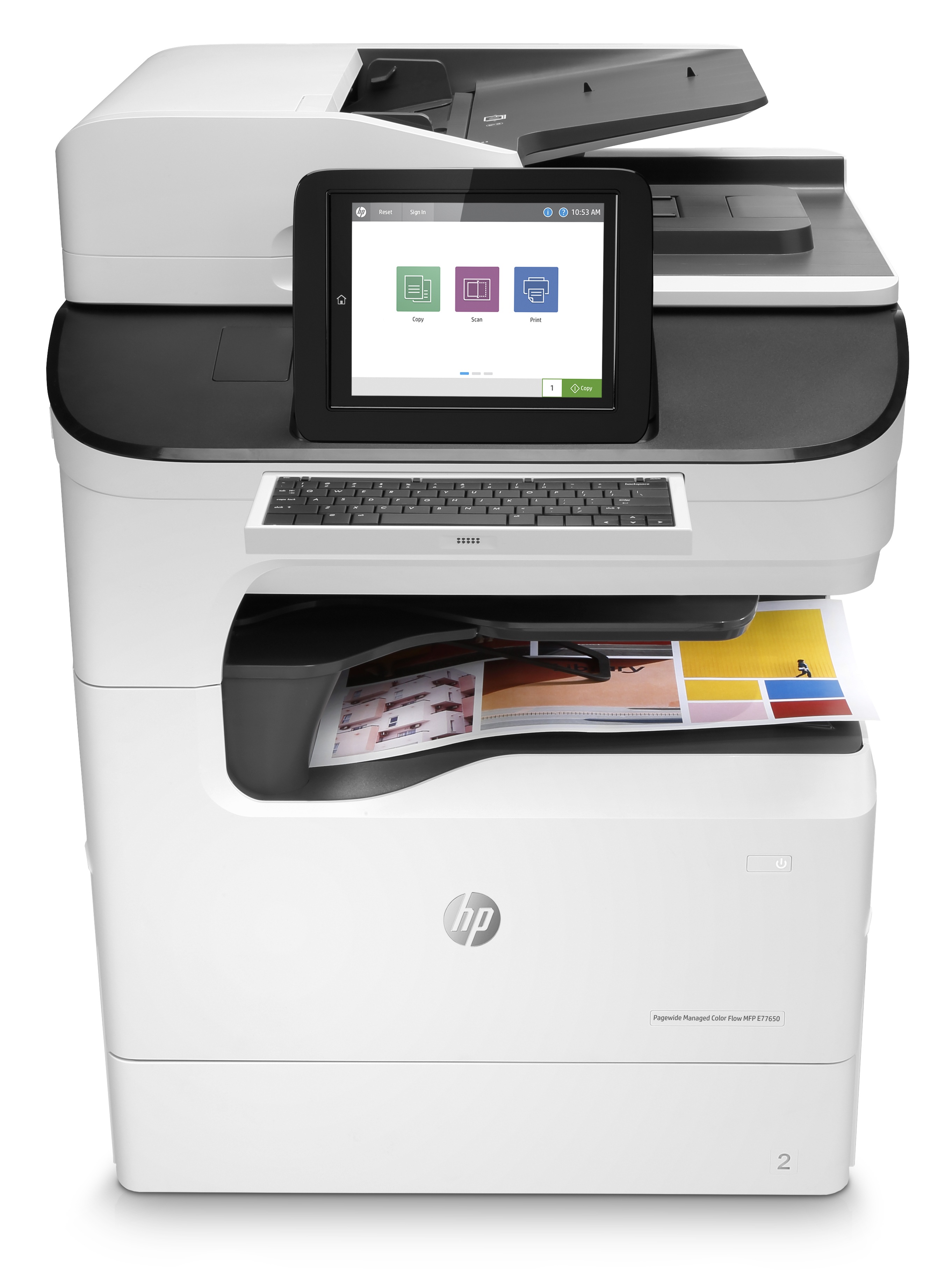 HP PageWide Managed Color Flow MFP E77650z