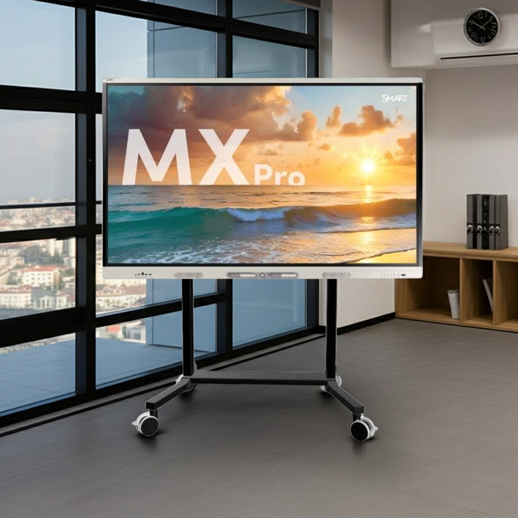 SMART Board MX 65 Zoll inkl. elektrisches Fahrgestell - Allrounder-Paket f&uuml;r Unternehmen & Fahrschulen