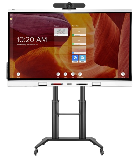 Bundle: SMART Board 6275S Pro inkl. Standfu&szlig;, PC & 4K-Webcam