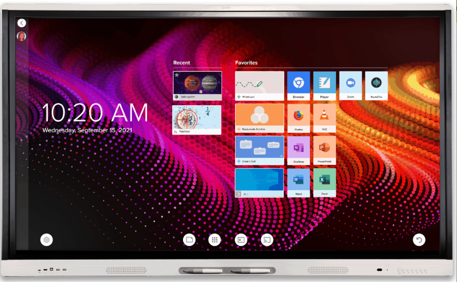 Bundle: SMART Board MX255 inkl. Poly Studio P15 Kamera & Wandhalterung
