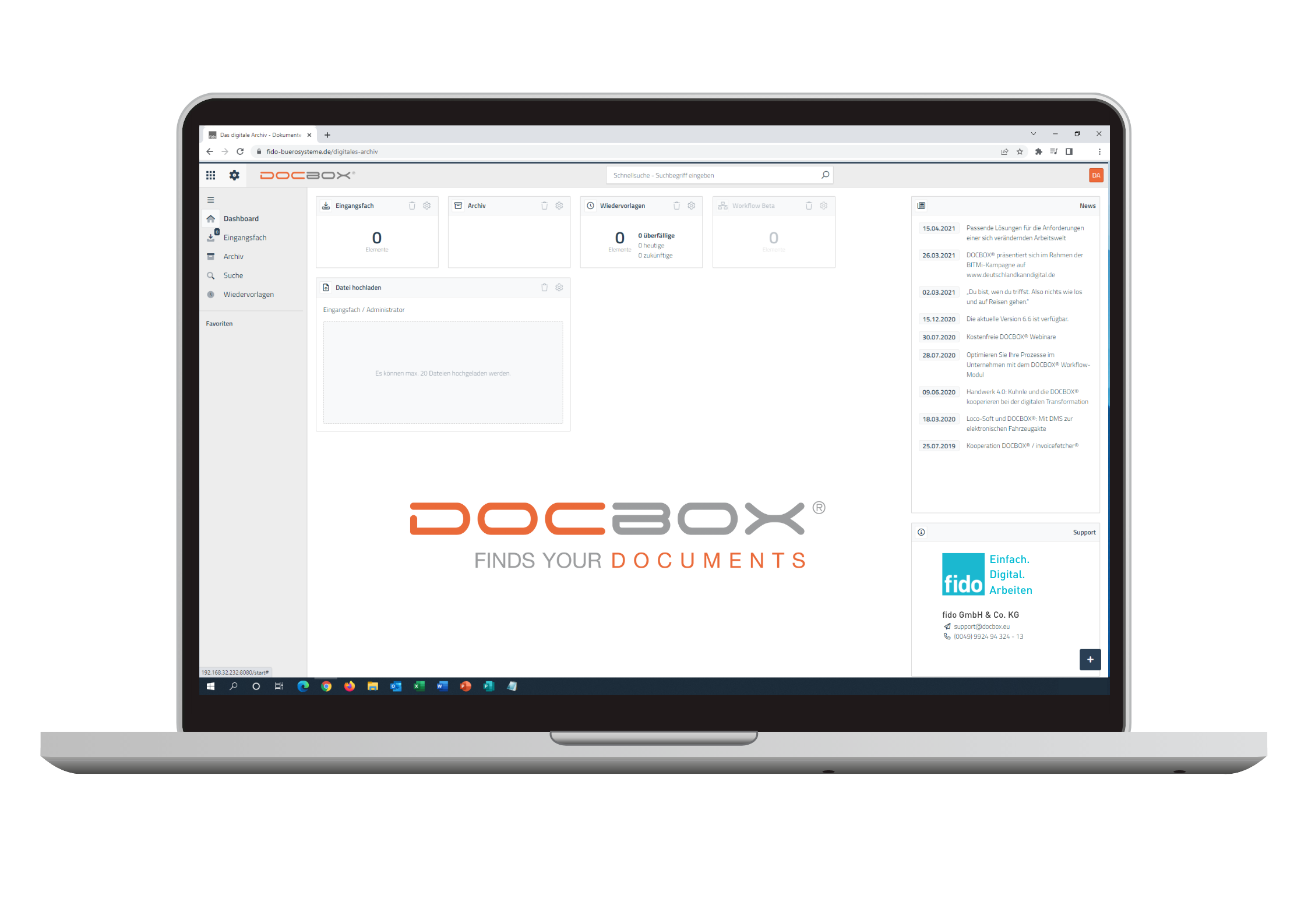 DOCBOX® 7.0 PRO Business Cloud