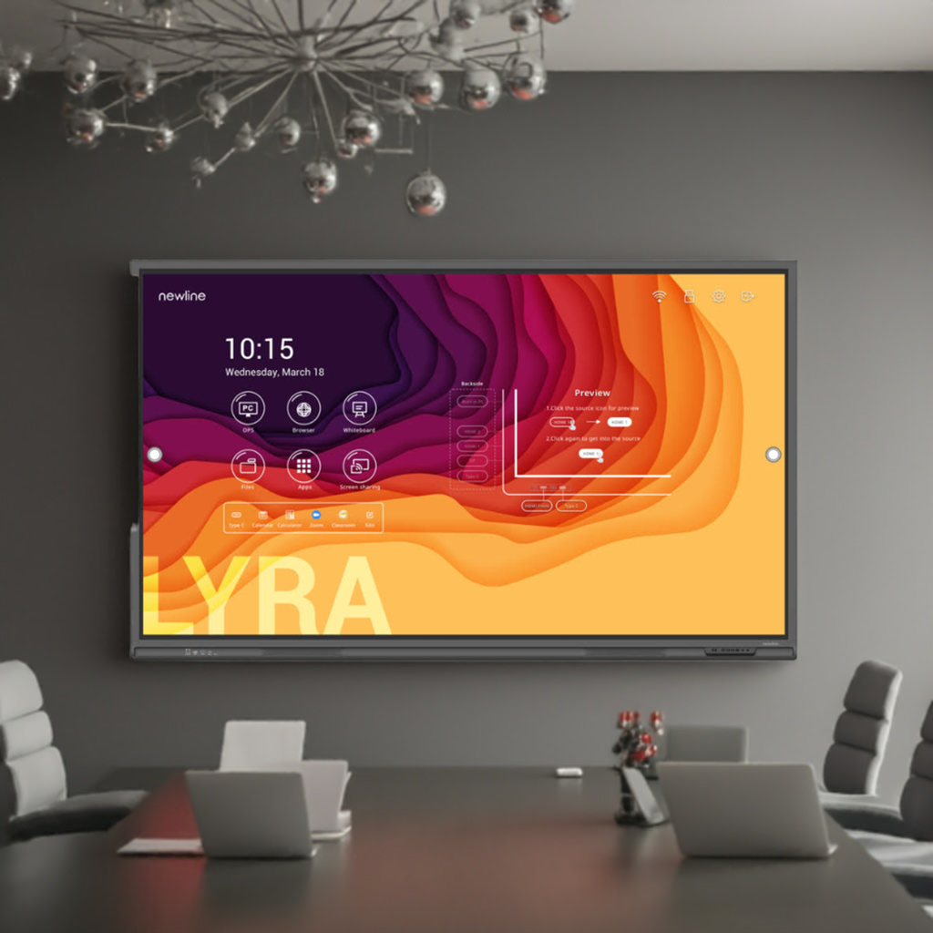 LYRA Pro Premium Touch Display 75 Zoll