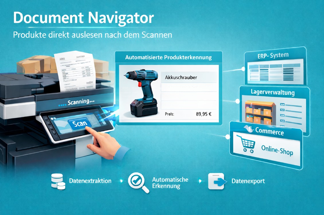 Dokumente nach dem Scannen direkt auslesen lassen