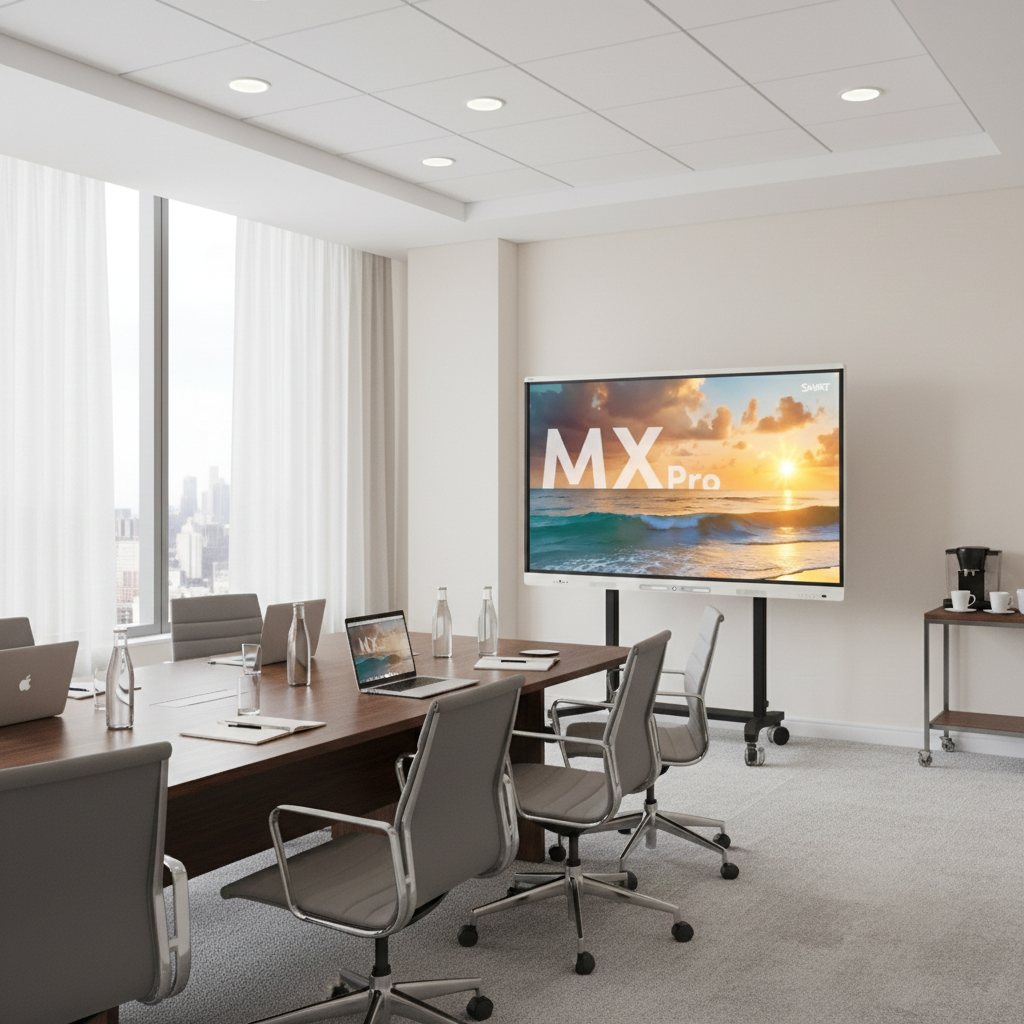 SMART Board MX 65 Zoll inkl. elektrisches Fahrgestell - Allrounder-Paket f&uuml;r Unternehmen & Fahrschulen