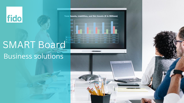 SMART Board 6286 S Pro (86 Zoll) Business Solutions fido