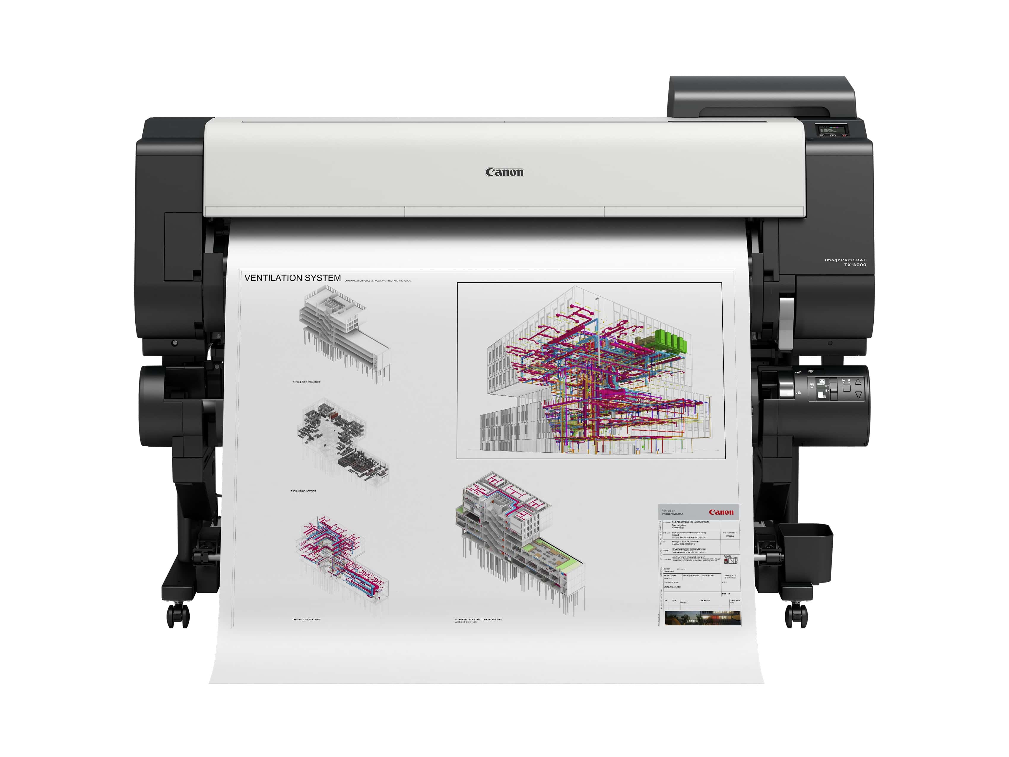 Canon TX 4000 Strichzeichnung